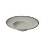 Πιάτο Ζυμαρικών Πορσελάνινο 27cm Estia Home Art Pearl Grey 07-16401