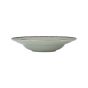 Πιάτο Ριζότου Πορσελάνινο 24cm Estia Home Art Pearl Grey 07-16418