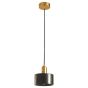 Φωτιστικό Κρεμαστό Ø15xH168cm 1xE27 220V 50/60Hz Gold & Marble Green Eurolamp Arte Illumina 144-46003