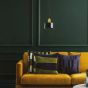 Φωτιστικό Κρεμαστό Ø15xH168cm 1xE27 220V 50/60Hz Gold & Marble Green Eurolamp Arte Illumina 144-46003