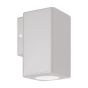 Απλίκα Επίτοιχη IP65 Up-Down  L9,9xW7,6xH14,8cm 1xGU10 220-240V 50/60Hz White Plastic+ABS Eurolamp 145-82000