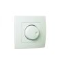 Διακόπτης Dimmer  600W A/R (alleretour)  Χωνευτός Λευκός Makel Lillium 32001011A 