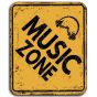 Music Zone πινακίδα διακόσμησης Forex (49426) Ango 49426