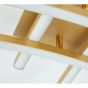 SE LED 65-4 XENA CEILING BRUSHED GOLD HOMELIGHTING 77-8172