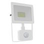 WHITE SENSOR LED SMD FLOOD LUMINAIRE IP66 20W 6000K 1760Lm 230V RA80 ACA Q2060WS