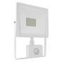 WHITE SENSOR LED SMD FLOOD LUMINAIRE IP66 30W 6000K 2650Lm 230V RA80 ACA Q3060WS