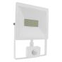 WHITE SENSOR LED SMD FLOOD LUMINAIRE IP66 50W 3000K 4000Lm 230V RA80 ACA Q5030WS