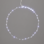 "D40CM SILVER ROUND" 55 ΜΙΝΙ LED ΛΑΜ, CW, ΑΣΗΜΙ ΚΑΛΩΔ. ΧΑΛΚΟΥ,ΑΝΤΑΠΤ.(3VDC),IP44, 3M ΔΙΑΦ ΚΑΛ ACA X065524227