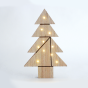 "WOODEN TREE TABLE" 10 LED WW Λ/ΚΙΑ ΜΠ/ΡΙΕΣ (2AA) IP20 21.5X2.5X35CM ACA X09101109