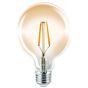 Λαμπτήρας Led Filament Amber Dimmable E27 G95 10w 3000K 1100lm 95x140mm Just Led B279510301