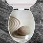 Καλυμμα Λεκάνης Καπάκι WC 36xM44cm Zen Pebble San Lorentzo 8111A