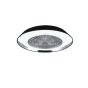 Ανεμιστήρας Οροφής Black Mat 55cm Led 30w 2700-6500K 3500lm Trio Lighting Vargberg R67292102