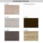 Σετ Έπιπλο Μπάνιου M90xΠ45*Υ50 cm Laminate 390 2 Συρτάρια & 2 Πόρτες, Νιπτήρας, Καθρέπτης Ντουλάπι Orabella Raven 90 70133