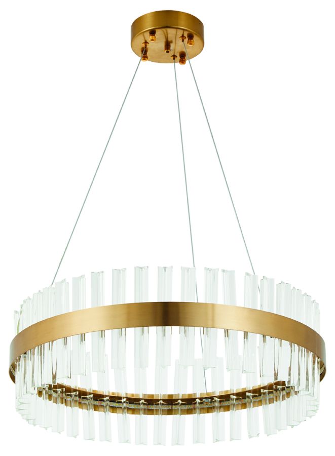 M6612-600 TORRENT BRUSHED GOLD PENDANT HOMELIGHTING 77-8212